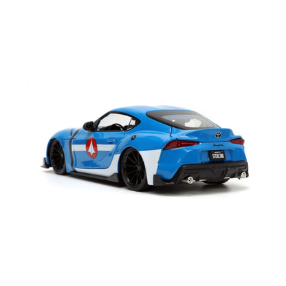 Jada Toys Robotech 2020 Toyota Supra with Max 1:24 Scale Set