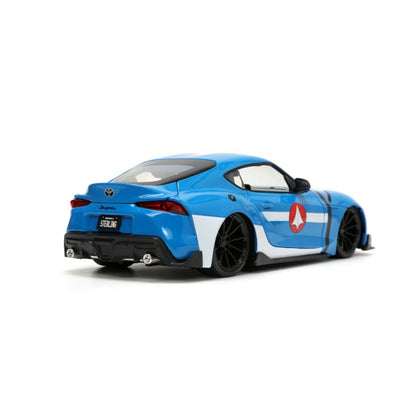 Jada Toys Robotech 2020 Toyota Supra with Max 1:24 Scale Set