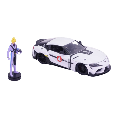 Jada Toys Robotech Roy Focker & 2020 Toyota Supra 1:24 Scale