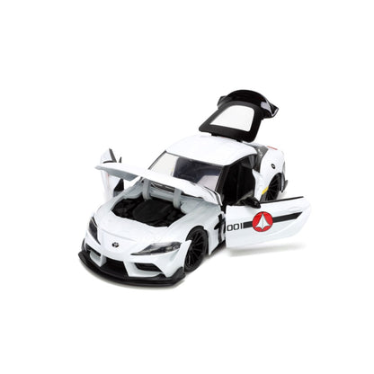 Jada Toys Robotech Roy Focker & 2020 Toyota Supra 1:24 Scale