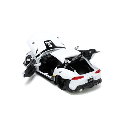 Jada Toys Robotech Roy Focker & 2020 Toyota Supra 1:24 Scale