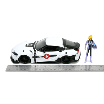 Jada Toys Robotech Roy Focker & 2020 Toyota Supra 1:24 Scale
