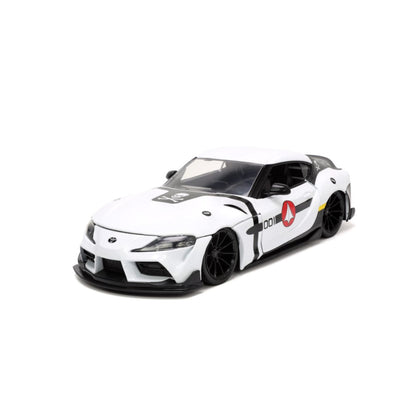 Jada Toys Robotech Roy Focker & 2020 Toyota Supra 1:24 Scale