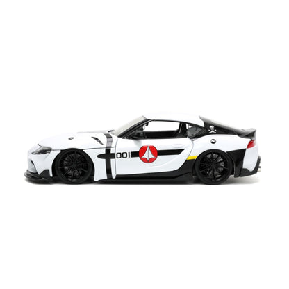 Jada Toys Robotech Roy Focker & 2020 Toyota Supra 1:24 Scale