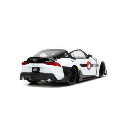 Jada Toys Robotech Roy Focker & 2020 Toyota Supra 1:24 Scale