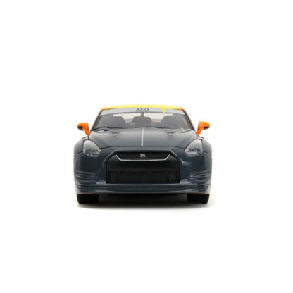 Jada Toys Naruto Nissan GT R R35 (2009) 1:24 Scale with Naruto Figure Hollywood Rides Diecast Vehicle
