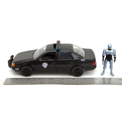 Jada Toys Robocop 1986 Ford Taurus with Robocop 1:24 Scale Set