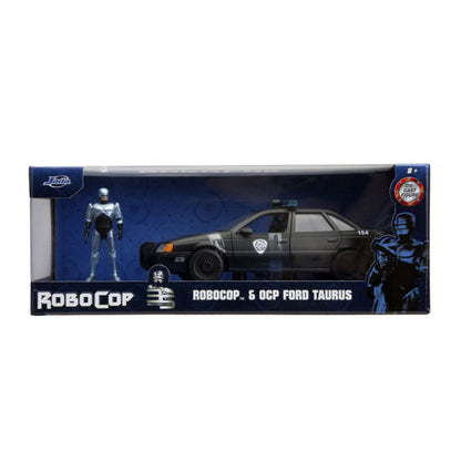 Jada Toys Robocop 1986 Ford Taurus with Robocop 1:24 Scale Set