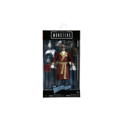 Jada Toys Universal Monsters Invisible Man Deluxe 6" Action Figure