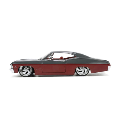 Jada Toys Big Time Muscle 1967 Chevy Impala Coupe 1:24 Scale Diecast Vehicle