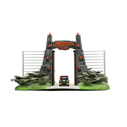 Jada Toys Jurassic Park Nano Scene Diorama with 2 vehicles