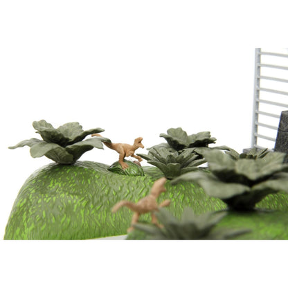 Jada Toys Jurassic Park Nano Scene Diorama with 2 vehicles