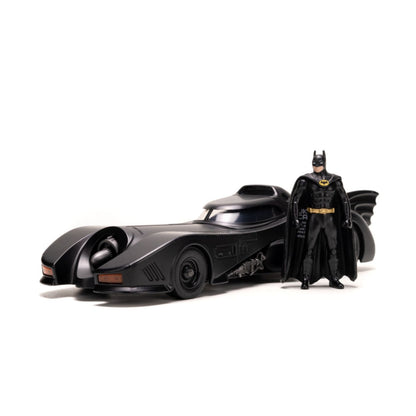Jada Toys Batman (1989) Batmobile & Armour with Batman 1:24 Scale Diecast Vehicle Set
