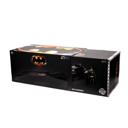 Jada Toys Batman (1989) Batmobile & Armour with Batman 1:24 Scale Diecast Vehicle Set