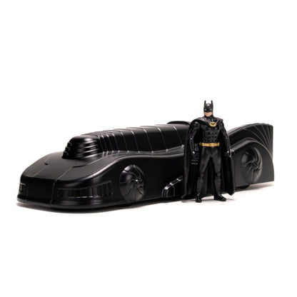 Jada Toys Batman (1989) Batmobile & Armour with Batman 1:24 Scale Diecast Vehicle Set
