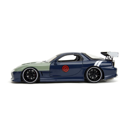 Jada Toys Naruto Mazda RX 7 With Kakashi Figure 1:24 Scale Vehicle