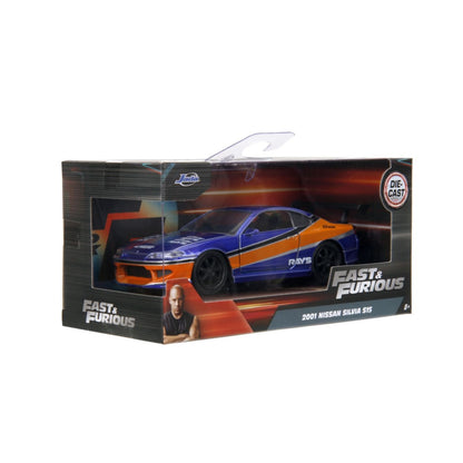 Jada Toys Fast & Furious Han's 2001 Nissan Silvia S15 1:32 Scale Diecast Vehicle