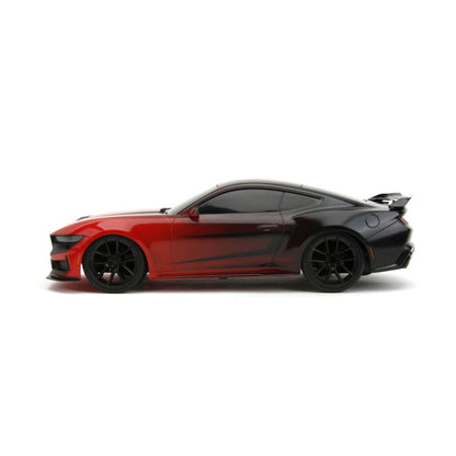 Jada Toys Big Time Muscle 2024 Ford Mustang Dark Horse 1:16 Scale Remote Control Car