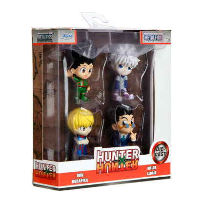 Jada Toys Hunter x Hunter Gon and Others 2.5" MetalFig 4 Pack