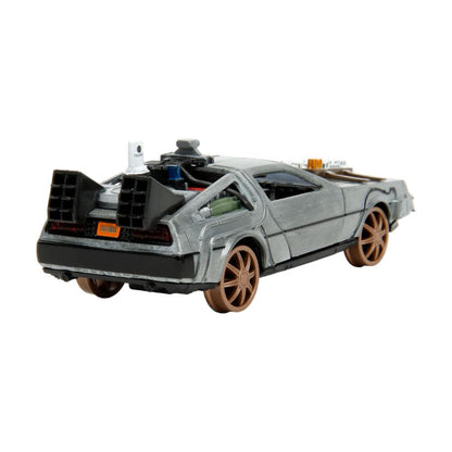 Jada Toys Back to the Future Part III Time Machine (Railroad wheels) 1:32 Scale Die Cast