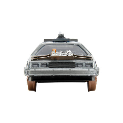 Jada Toys Back to the Future Part III Time Machine (Railroad wheels) 1:32 Scale Die Cast