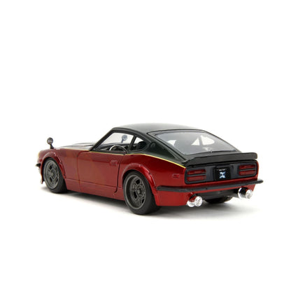 Jada Toys Fast & Furious 1972 Datsun 240Z Gloss Red/Black 1:24 Scale Diecast Vehicle