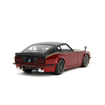 Jada Toys Fast & Furious 1972 Datsun 240Z Gloss Red/Black 1:24 Scale Diecast Vehicle