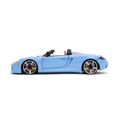 Jada Toys Pink Slips 2005 Porsche Carrera GT 1:24 Scale Diecast Vehicle
