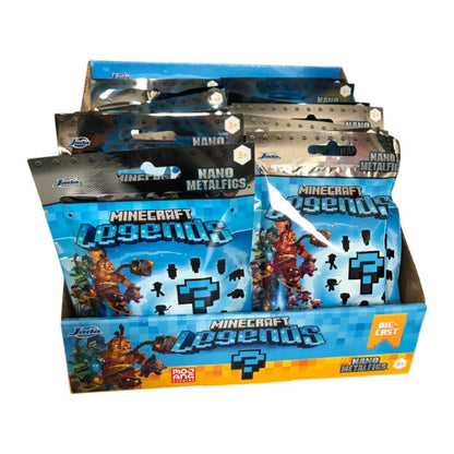 Jada Toys Minecraft Legends Nano Metalfigs Blind Bag (Display of 24)