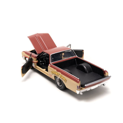 Jada Toys Looney Tunes Chevy El Camino with Tassie Devil 1:24 Scale Diecast Vehicle
