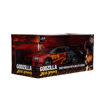 Jada Toys Godzilla Nissan GTR 1:24 Scale Diecast Vehicle