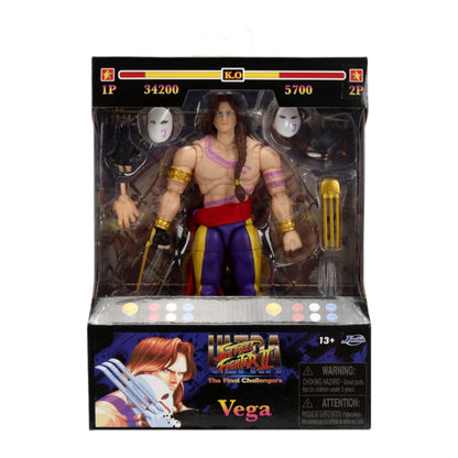 Jada Toys Street Fighter II 6" Vega Figure