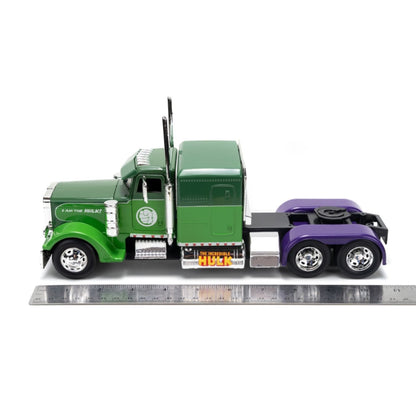 Jada Toys Marvel Comics Hulk Big Rig 1:24 Scale Diecast Vehicle