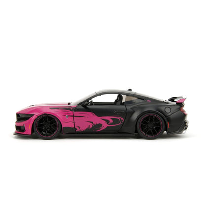 Jada Toys Pink Slips 2024 Ford Mustang Dark Horse 1:24 Scale Diecast Vehicle