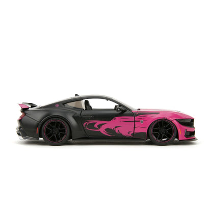 Jada Toys Pink Slips 2024 Ford Mustang Dark Horse 1:24 Scale Diecast Vehicle