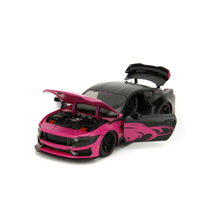 Jada Toys Pink Slips 2024 Ford Mustang Dark Horse 1:24 Scale Diecast Vehicle