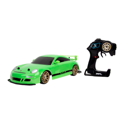 Jada Toys Fast & Furious Porsche 911 GT3 (997) 1:10 Scale Remote Control Drift Car