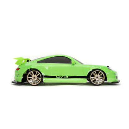 Jada Toys Fast & Furious Porsche 911 GT3 (997) 1:10 Scale Remote Control Drift Car
