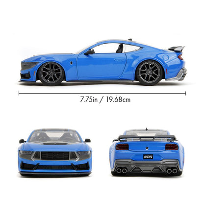 Jada Toys Big Time Muscle 1:24 2024 Ford Mustang Dark Horse Diecast Vehicle