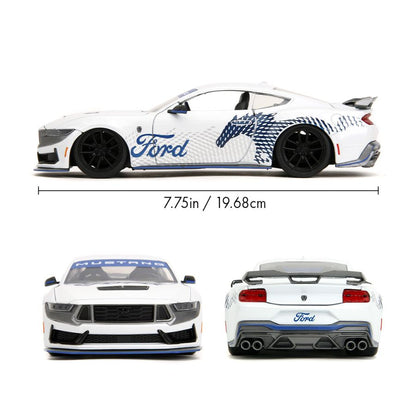 Jada Toys Big Time Muscle 1:24 2024 Ford Mustang Dark Horse Edition Diecast Vehicle