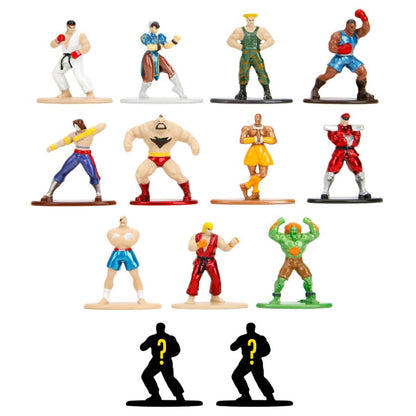 Jada Toys Street Fighter 1.65" Nano Metalfigs Blind Bag (Display of 24)