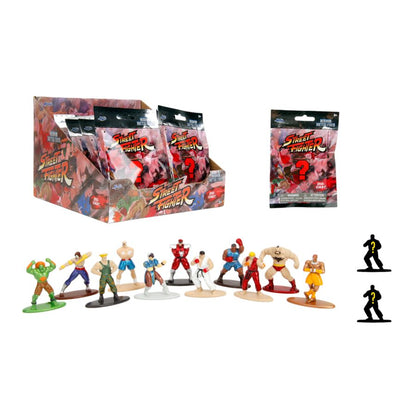Jada Toys Street Fighter 1.65" Nano Metalfigs Blind Bag (Display of 24)