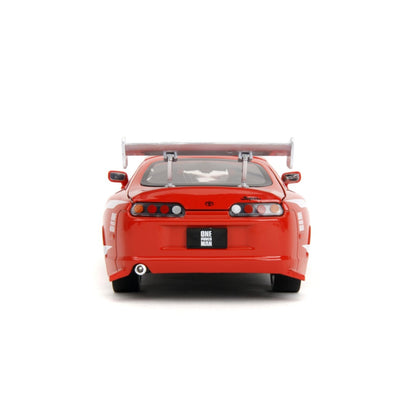 Jada Toys One Punch Man Saitama with 1995 Toyota Supra V2 1:24 Scale Diecast Vehicle