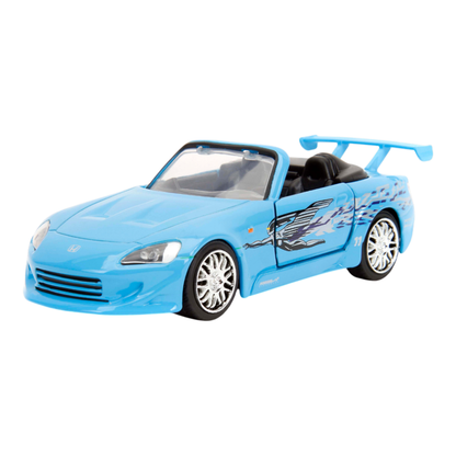 Jada Toys Fast & Furious 2001 Honda S2000 1:32 Scale Diecast Vehicle (Blue Remix)