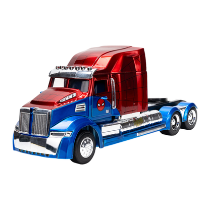 Jada Toys Marvel Comics Spider Man Big Rig 1:24 Scale Diecast Vehicle
