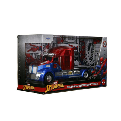 Jada Toys Marvel Comics Spider Man Big Rig 1:24 Scale Diecast Vehicle
