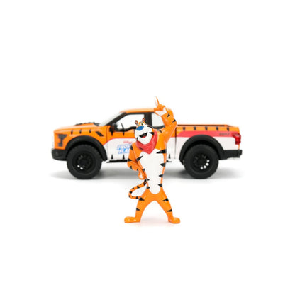 Jada Toys Kellogs Ford F150 Raptor 1:24 Scale Diecast Vehicle with Tony the Tiger