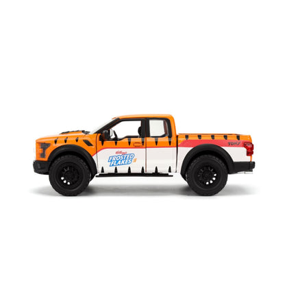 Jada Toys Kellogs Ford F150 Raptor 1:24 Scale Diecast Vehicle with Tony the Tiger