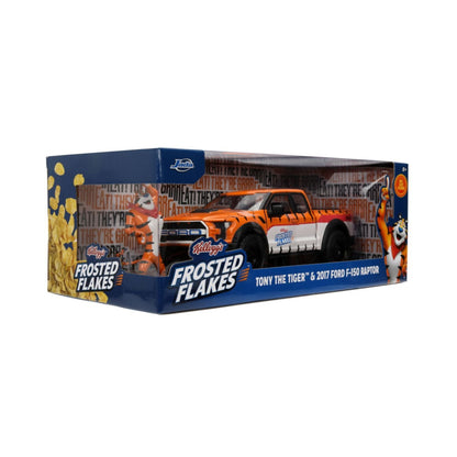 Jada Toys Kellogs Ford F150 Raptor 1:24 Scale Diecast Vehicle with Tony the Tiger