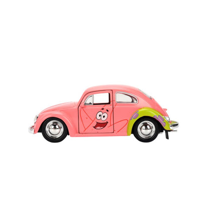 Jada Toys Spongebob Squarepants 1:32 1959 VW Beetle Diecast Vehicle